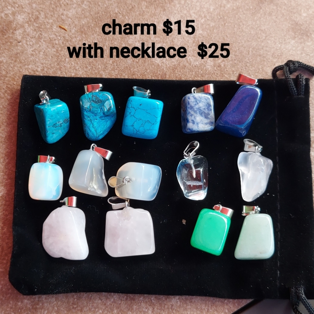Charms with or without necklace
